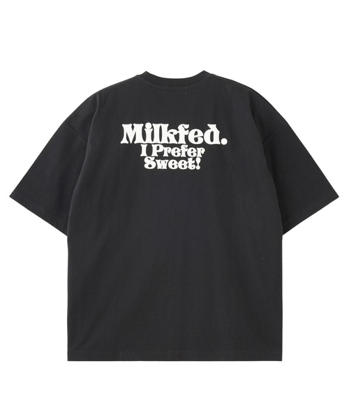 MILKFED.（ミルクフェド）の「I PREFER SWEET WIDE S/S TEE（Tシャツ/カットソー・レディース・ホワイト/ブラック/ライトピンク・ONE SIZE）」の14枚目の写真