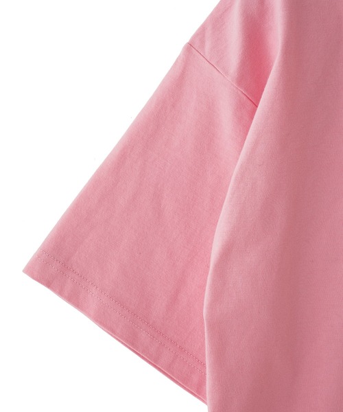 MILKFED.（ミルクフェド）の「I PREFER SWEET WIDE S/S TEE（Tシャツ/カットソー・レディース・ホワイト/ブラック/ライトピンク・ONE SIZE）」の10枚目の写真