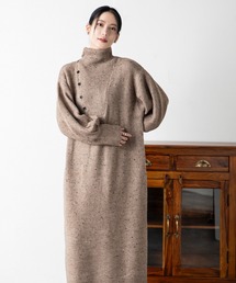 MILLION CARATS | ストレートラインネップニットワンピース(ワンピース)