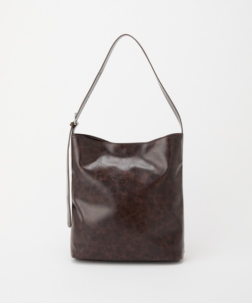 COLONY 2139（コロニートゥーワンスリーナイン）の「ヴィンテージ合皮ワンショルダーバッグ（ショルダーバッグ・レディース・ブラウン/アイボリー/ブラック・FREE）」の20枚目の写真