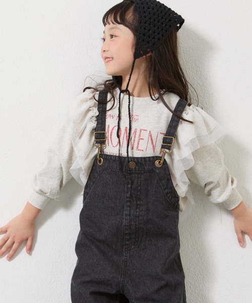 CIAOPANIC TYPY(チャオパニックティピー)の「【2025年S/S新作】【KIDS】フリルチュールロゴスウェット(スウェット・キッズ・チャコールグレー/グレー/アイボリー・XX-LARGE/X-LARGE/LARGE/MEDIUM/SMALL)」の12枚目の写真