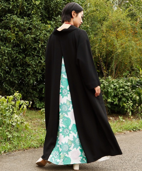 カヤ(カヤ)の「【カヤ】-SHIKI-四季 春風八掛 新ワンピース(ワンピース・レディース・ブラック/グリーン/ネイビー/バイオレット/その他・FREE)」の1枚目の写真