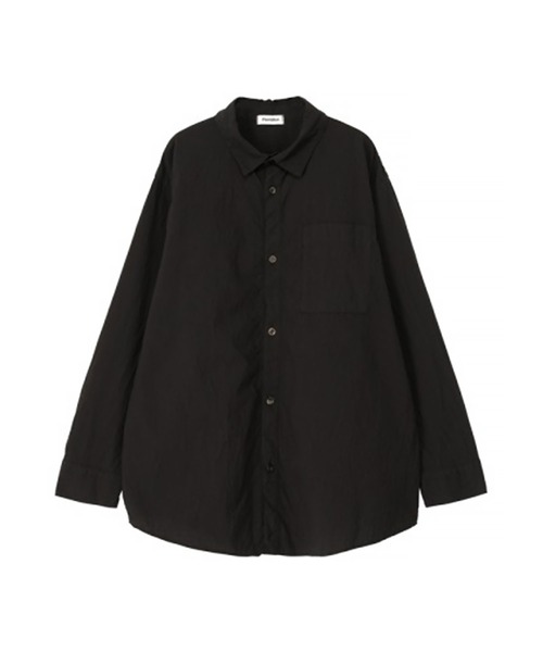 Plantation(プランテーション)の「シュリンクブロードファイン / シャツ / (O)(シャツ/ブラウス・レディース・オフホワイト/ブラック・M size)」の2枚目の写真