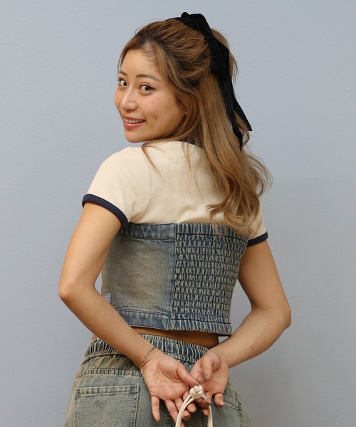 Dickies/ディッキーズ デニムビスチェ セットアップ 81120400