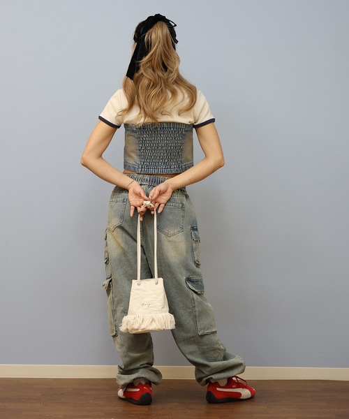 Dickies/ディッキーズ デニムビスチェ セットアップ 81120400