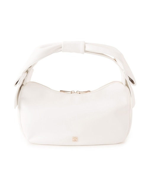 VIS（ビス）の「ビッグリボンハンドルバッグ（ハンドバッグ・レディース・オフホワイト/ブラック/シルバー・FREE）」の18枚目の写真