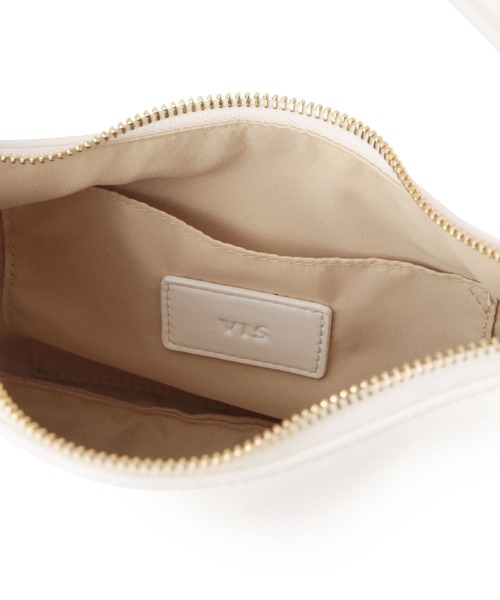 VIS（ビス）の「ビッグリボンハンドルバッグ（ハンドバッグ・レディース・オフホワイト/ブラック/シルバー・FREE）」の14枚目の写真