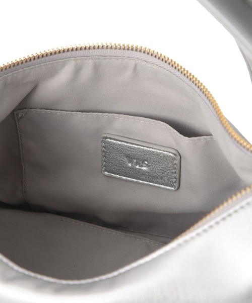 VIS（ビス）の「ビッグリボンハンドルバッグ（ハンドバッグ・レディース・オフホワイト/ブラック/シルバー・FREE）」の8枚目の写真