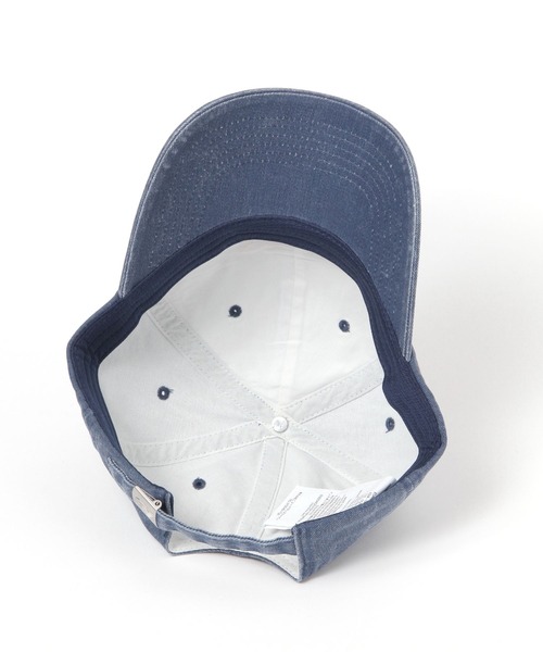 NEW BALANCE（ニューバランス）の「【New Balance(ニューバランス)】アスレチックスロゴキャップ（キャップ・レディース・ネイビー/ホワイト・FREE）」の6枚目の写真