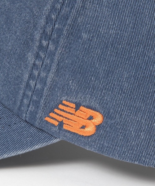 NEW BALANCE（ニューバランス）の「【New Balance(ニューバランス)】アスレチックスロゴキャップ（キャップ・レディース・ネイビー/ホワイト・FREE）」の10枚目の写真