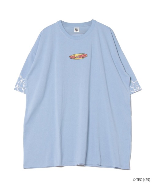 セール】【公式】トムとジェリー 天竺七分袖BIGTシャツ（Tシャツ