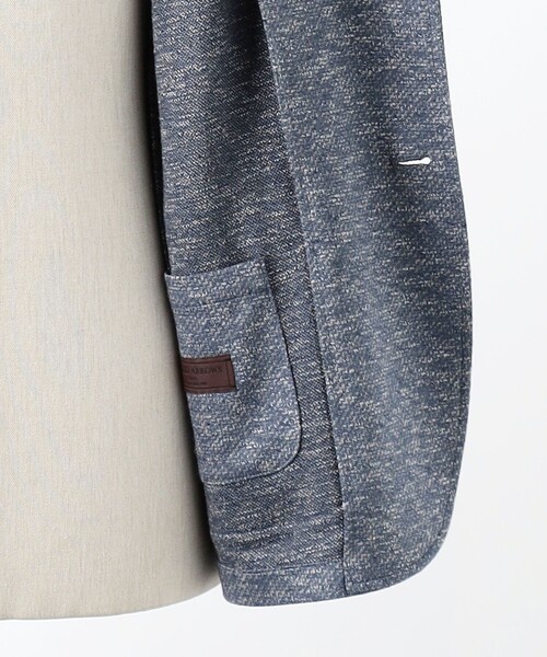 UNITED ARROWS(ユナイテッドアローズ)の「LANIFICIO ROMA ジャージ 2ボタン シングルテーラードジャケット T―MODEL(テーラードジャケット・メンズ・ロイヤルブルー・L/M/S)」の10枚目の写真