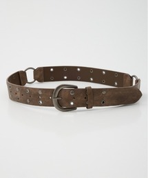 SLY | RING STUDS BELT ダブル バックル スタッズ ベルト(ベルト)