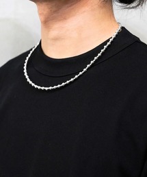 【ERICKA NICOLAS BEGAY】 NAVAJO PEARL NECKLACE / 3×5-50