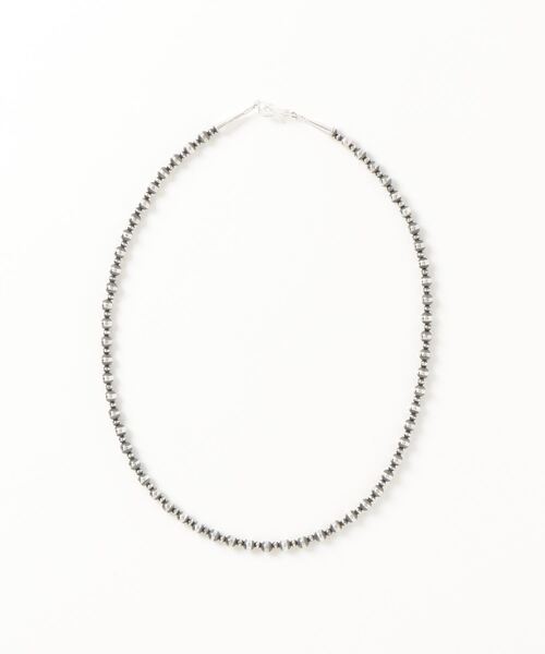 ERICKA NICOLAS BEGAY（エリッカ ニコラス ビゲイ）の「【ERICKA NICOLAS BEGAY】 NAVAJO PEARL NECKLACE / 3×5-50（ネックレス・メンズ・シルバー系2/シルバー系1・50）」の9枚目の写真