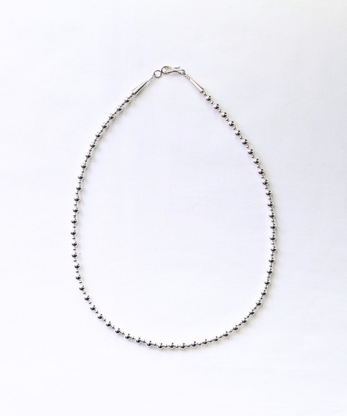 ERICKA NICOLAS BEGAY（エリッカ ニコラス ビゲイ）の「【ERICKA NICOLAS BEGAY】 NAVAJO PEARL NECKLACE / 3×5-50（ネックレス・メンズ・シルバー系2/シルバー系1・50）」の6枚目の写真