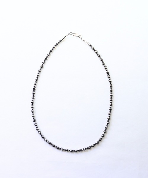 ERICKA NICOLAS BEGAY（エリッカ ニコラス ビゲイ）の「【ERICKA NICOLAS BEGAY】 NAVAJO PEARL NECKLACE / 3×5-50（ネックレス・メンズ・シルバー系2/シルバー系1・50）」の8枚目の写真