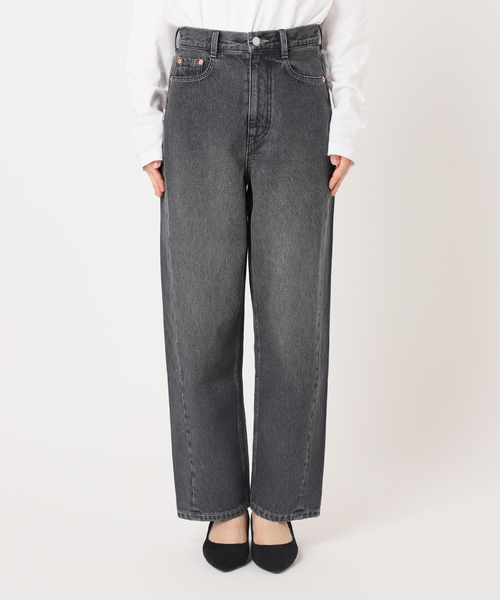 JOURNAL STANDARD relume（ジャーナルスタンダード　レリューム）の「《追加》サイドシームバレルジーンズ（デニムパンツ・レディース・チャコールグレー/ブルー・36/38）」の20枚目の写真