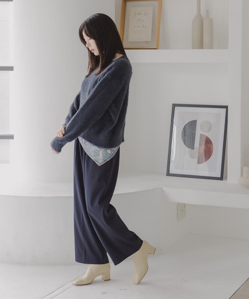 セール】小さいサイズ きれいめワイドパンツ 低身長さん・小柄女性