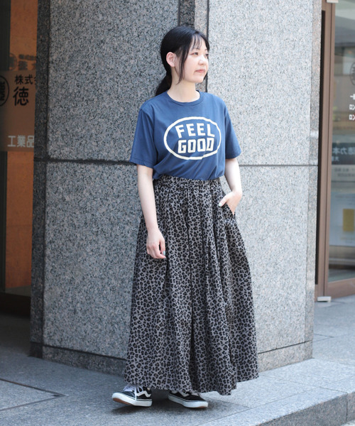OMNIGOD womens / オムニゴッド ] 天竺 ショートスリーブTシャツ