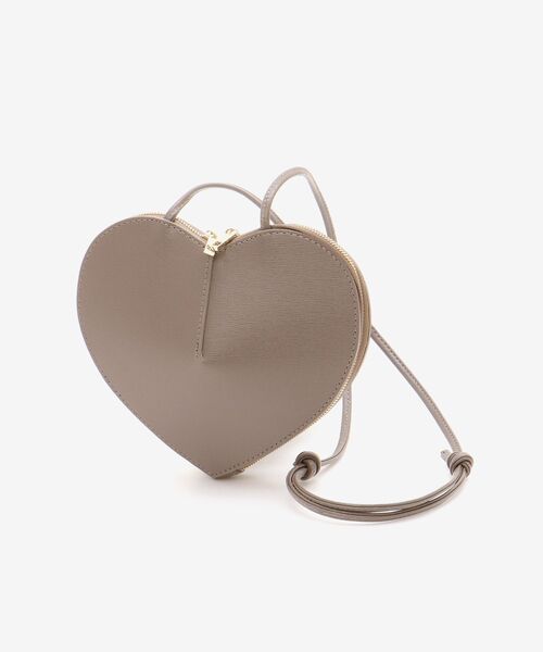 le.coeur blanc（ルクールブラン）の「《一部店舗/WEB限定》MILLELA FIRENZE ハート型バッグ（ショルダーバッグ・レディース・ブラック/モカ・FREE）」の13枚目の写真