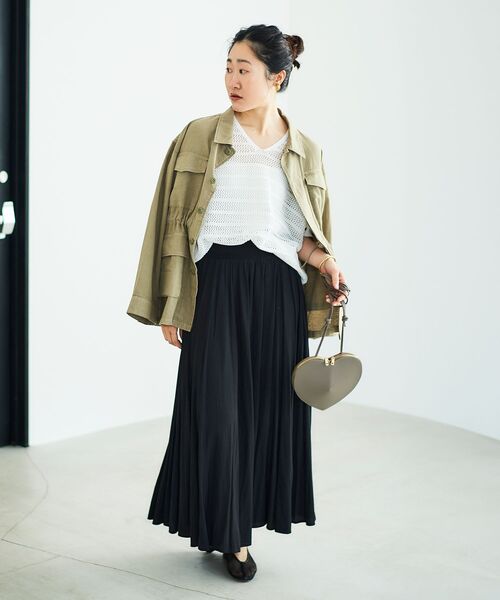 le.coeur blanc（ルクールブラン）の「《一部店舗/WEB限定》MILLELA FIRENZE ハート型バッグ（ショルダーバッグ・レディース・ブラック/モカ・FREE）」の21枚目の写真