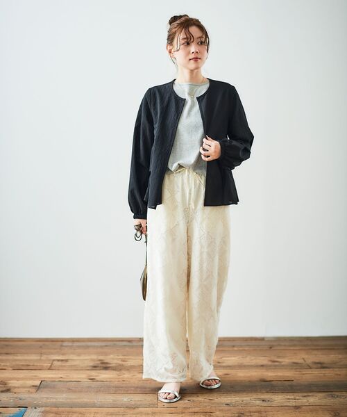 le.coeur blanc（ルクールブラン）の「《一部店舗/WEB限定》MILLELA FIRENZE ハート型バッグ（ショルダーバッグ・レディース・ブラック/モカ・FREE）」の7枚目の写真