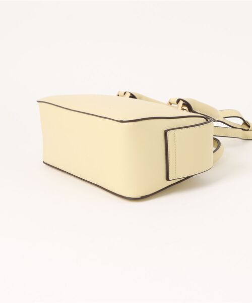 12Twelve Agenda（トゥエルブ　アジェンダ）の「スクエアミニバッグ（ハンドバッグ・レディース・ライトイエロー/グリーン/オフホワイト・FREE）」の5枚目の写真