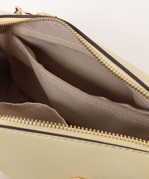 12Twelve Agenda（トゥエルブ　アジェンダ）の「スクエアミニバッグ（ハンドバッグ・レディース・ライトイエロー/グリーン/オフホワイト・FREE）」の6枚目の写真