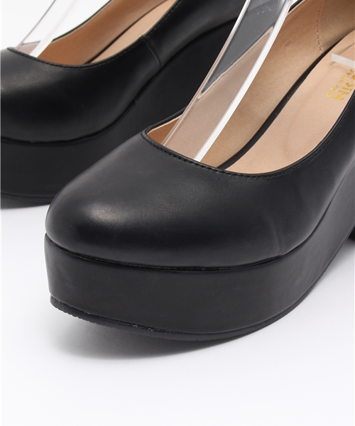 one after another NICE CLAUP（ワンアフターアナザーナイスクラップ）の「【mer1月号掲載 ナイスクラップ】リボン付パンプス（パンプス・レディース・アイボリー/ブラック/その他1・SMALL/LARGE/MEDIUM）」の8枚目の写真