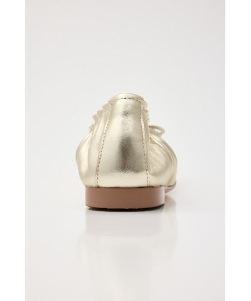 STACCATO（スタッカート）の「スネークラップギャザーバレエシューズ（バレエシューズ・レディース・ブラック/ゴールド・24cm/23.5cm/23cm/22.5cm/24.5cm）」の20枚目の写真