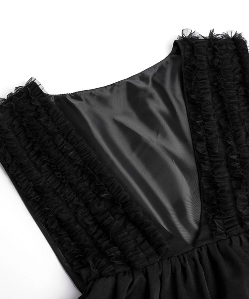 AMELY（エミリー）の「バルーンペプラムベスト（Tシャツ/カットソー・レディース・ベージュ系その他/ブラック・フリー）」の19枚目の写真