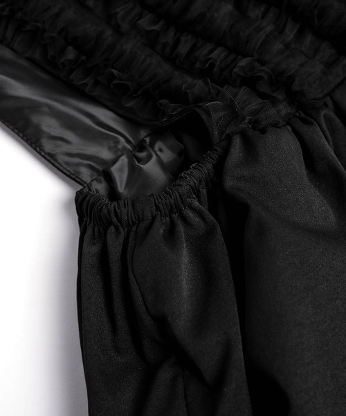 AMELY（エミリー）の「バルーンペプラムベスト（Tシャツ/カットソー・レディース・ベージュ系その他/ブラック・フリー）」の21枚目の写真