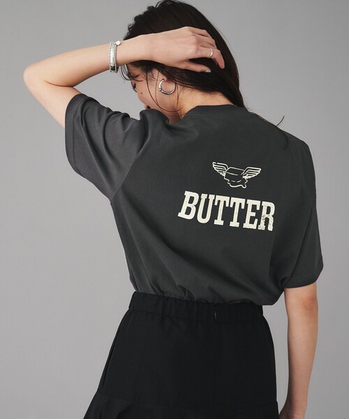 セール】【GREEN BUTTER】Butter Wing Tee（Tシャツ/カットソー