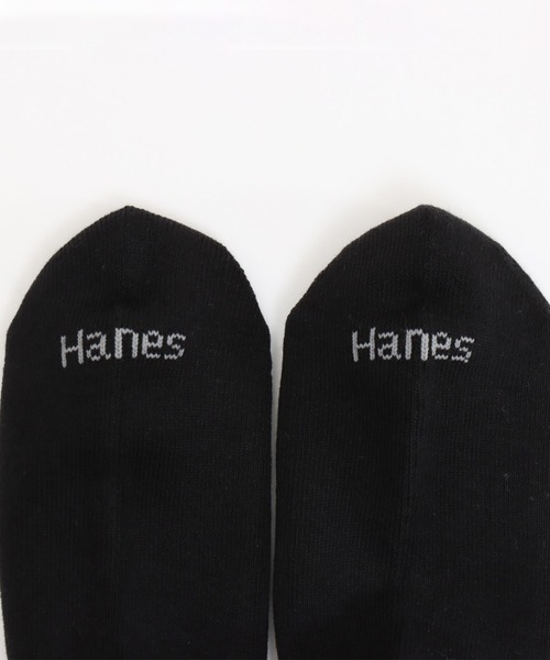 HANES(ヘインズ)の「HANES/ヘインズ ソックス 2足組 クルーソックス ハーフパイル HMSBB001(ソックス/靴下・メンズ・ホワイト/ブラック/マルチ・S/M)」の14枚目の写真