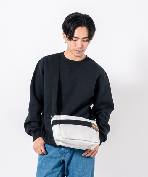 Jack Gomme（ジャックゴム）の「【JACK GOMME/ジャックゴム】ショルダーバッグ メッセンジャーバッグ RIGA（ショルダーバッグ・メンズ・ブラック/カーキ/ホワイト/ネイビー・FREE）」の15枚目の写真