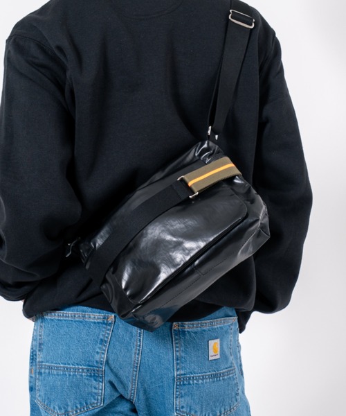 Jack Gomme（ジャックゴム）の「【JACK GOMME/ジャックゴム】ショルダーバッグ メッセンジャーバッグ RIGA（ショルダーバッグ・メンズ・ブラック/カーキ/ホワイト/ネイビー・FREE）」の20枚目の写真