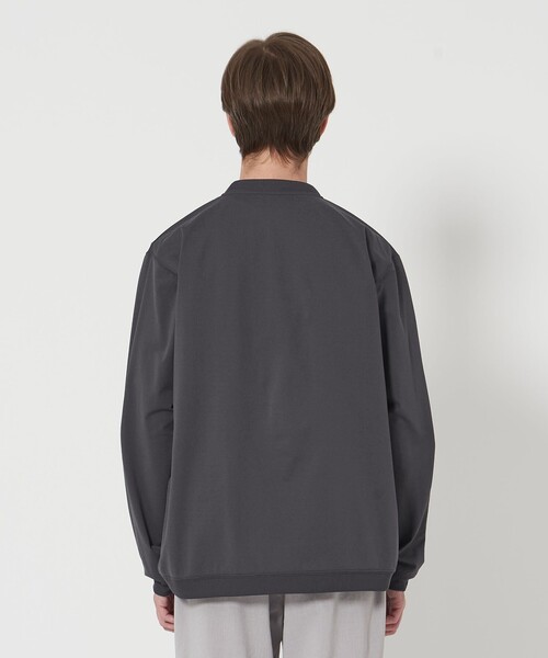 BEAUTY&YOUTH UNITED ARROWS(ビューティーアンドユースユナイテッドアローズ)の「マルチ ファンクション 1ボタン カーディガン‐吸水速乾 UVカット‐(カーディガン/ボレロ・メンズ・ライトグレー/ブラック/グレー・S/XL/L/M)」の6枚目の写真