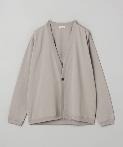 BEAUTY&YOUTH UNITED ARROWS(ビューティーアンドユースユナイテッドアローズ)の「マルチ ファンクション 1ボタン カーディガン‐吸水速乾 UVカット‐(カーディガン/ボレロ・メンズ・ライトグレー/ブラック/グレー・S/XL/L/M)」の7枚目の写真