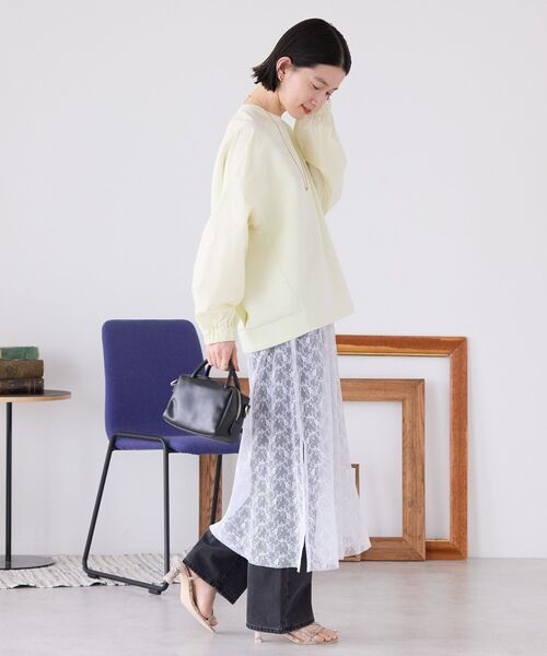 セール】サイドスリットレーススカート（スカート）｜AMERICAN