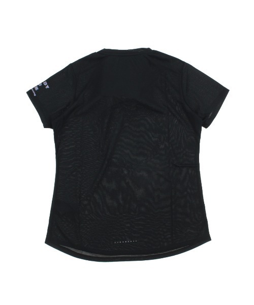 TIGORA(ティゴラ)の「ティゴラ TIGORA ランニング レディース半袖Tシャツ サークルロゴグラフィック(Tシャツ/カットソー・レディース・ブラック・S/M/L/XL)」の4枚目の写真
