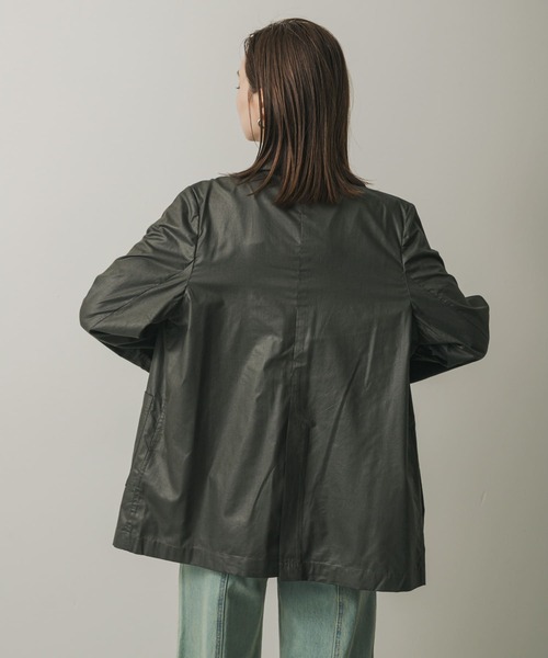 SENSE OF PLACE by URBAN RESEARCH（センスオブプレイスバイアーバンリサーチ）の「チンツテーラードジャケット（その他アウター・レディース・アイボリー/カーキ/チャコールグレー・ONE）」の10枚目の写真