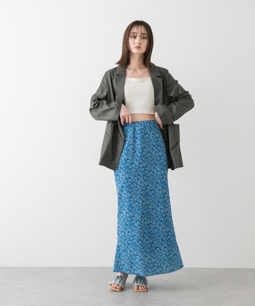 SENSE OF PLACE by URBAN RESEARCH（センスオブプレイスバイアーバンリサーチ）の「チンツテーラードジャケット（その他アウター・レディース・アイボリー/カーキ/チャコールグレー・ONE）」の15枚目の写真