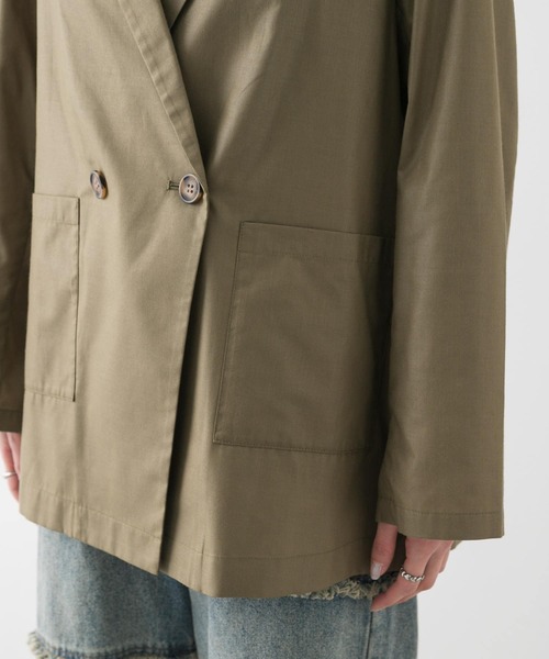 SENSE OF PLACE by URBAN RESEARCH（センスオブプレイスバイアーバンリサーチ）の「チンツテーラードジャケット（その他アウター・レディース・アイボリー/カーキ/チャコールグレー・ONE）」の19枚目の写真