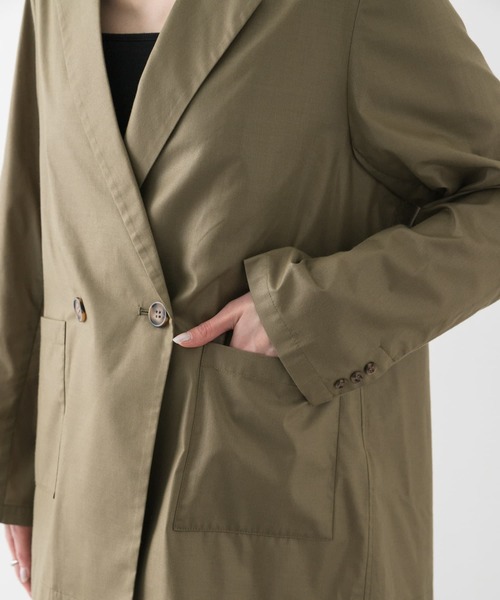 SENSE OF PLACE by URBAN RESEARCH（センスオブプレイスバイアーバンリサーチ）の「チンツテーラードジャケット（その他アウター・レディース・アイボリー/カーキ/チャコールグレー・ONE）」の20枚目の写真