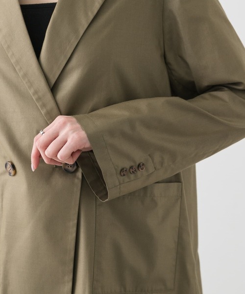 SENSE OF PLACE by URBAN RESEARCH（センスオブプレイスバイアーバンリサーチ）の「チンツテーラードジャケット（その他アウター・レディース・アイボリー/カーキ/チャコールグレー・ONE）」の21枚目の写真