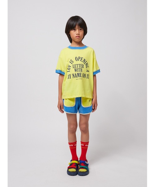BOBO CHOSES（ボボショーズ）の「Blue color block terry cloth s（その他パンツ・キッズ・ブルー・110/120/130）」の3枚目の写真
