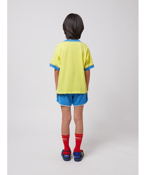 BOBO CHOSES（ボボショーズ）の「Blue color block terry cloth s（その他パンツ・キッズ・ブルー・110/120/130）」の4枚目の写真