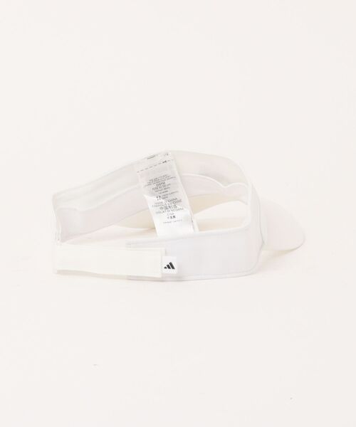 adidas（アディダス）の「《adidas》ﾊﾞｲｻﾞｰ ｸﾗｲﾏｸｰﾙ（サンバイザー・メンズ・ホワイト/ブラック・M）」の3枚目の写真