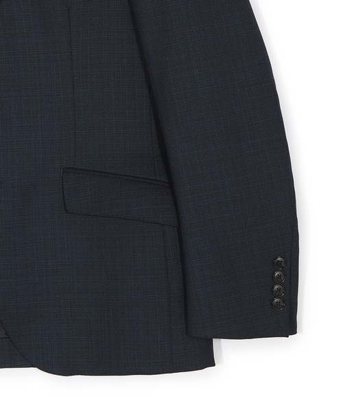 MEN'S BIGI(メンズビギ)の「ミックスヤーン/ホップサックテーラードジャケット(テーラードジャケット・メンズ・ネイビー/ダークネイビー/ブラウン/グリーン・02/04/03/01)」の12枚目の写真